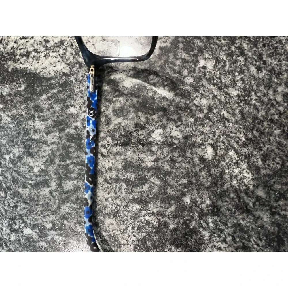 Kate Spade frames black blue tortoise floral So Happy to See You XP8 140